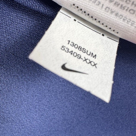 Nike Full Zip UCONN Huskies Vest Women's Navy & Red Size L - Picture 6 of 9